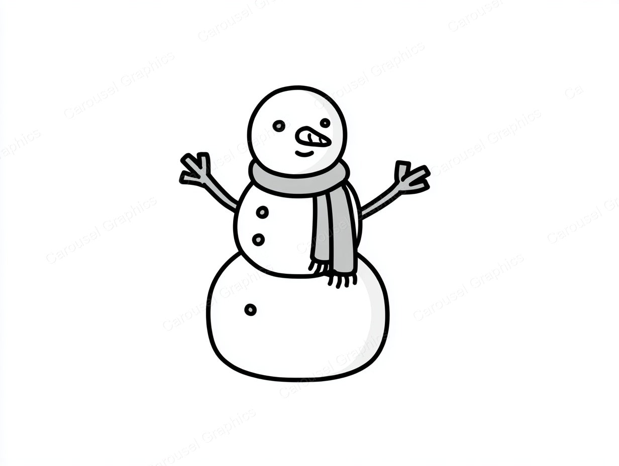 Snowmen Vector Graphic preview