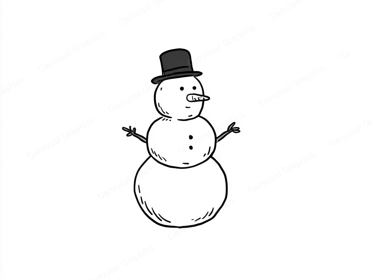 Snowmen Vector Graphic preview