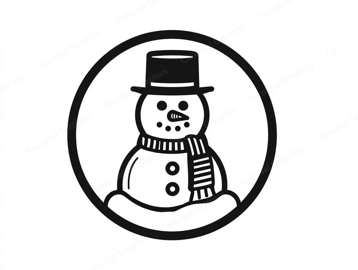 Snowmen Vector Graphic preview