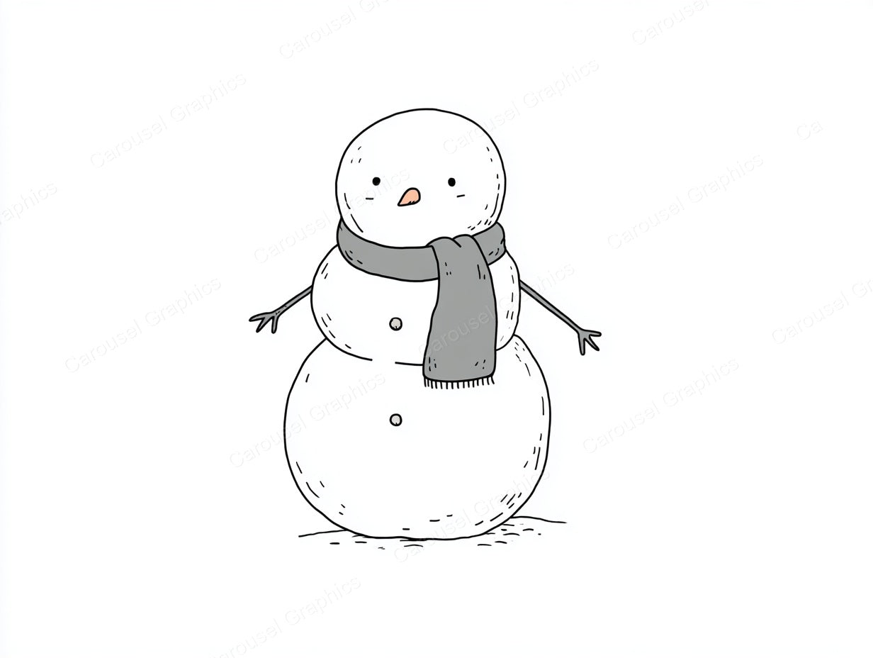 Snowmen Vector Graphic preview