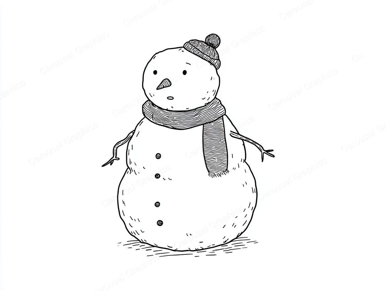 Snowmen Vector Graphic preview