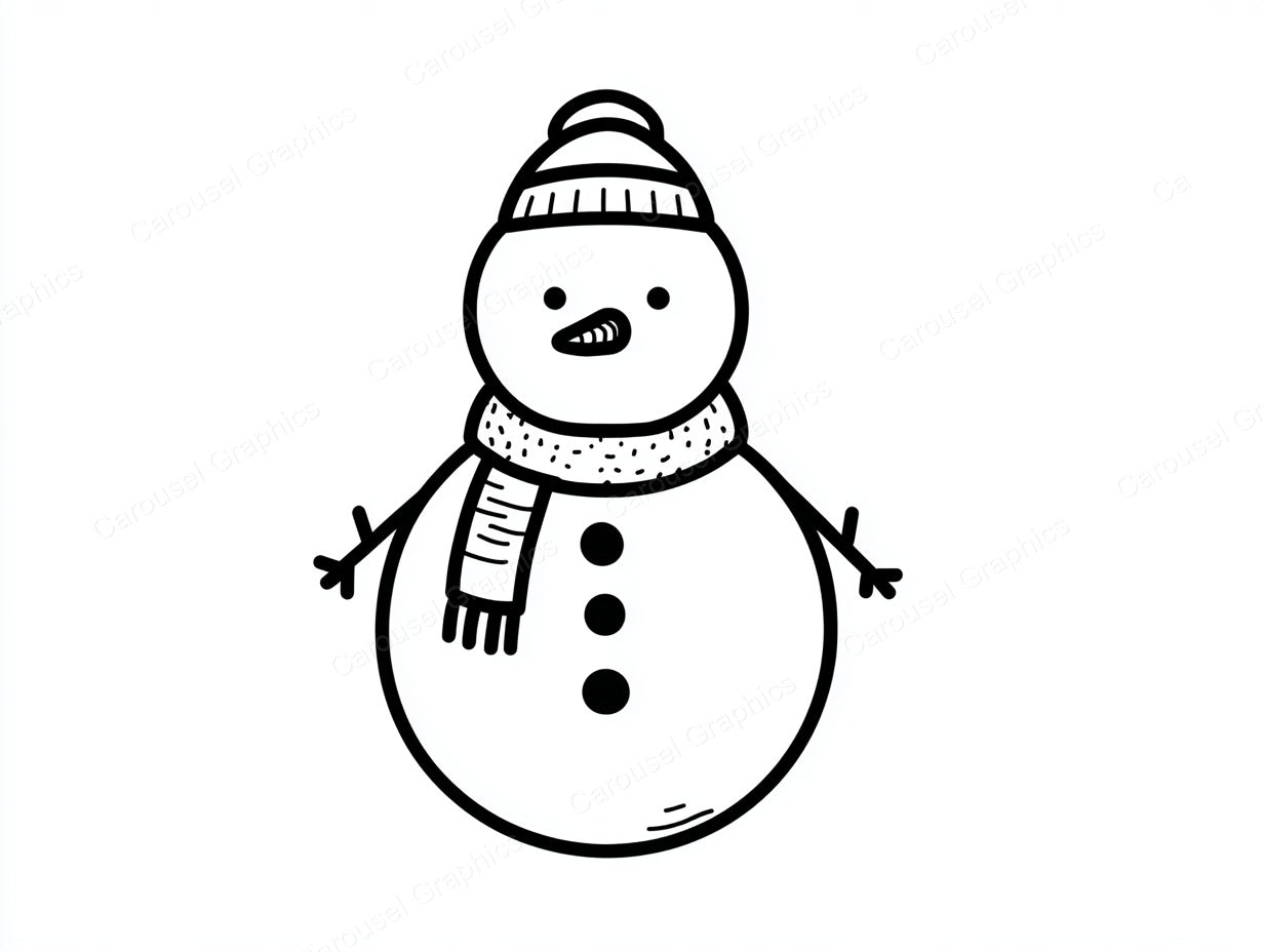 Snowmen Vector Graphic preview