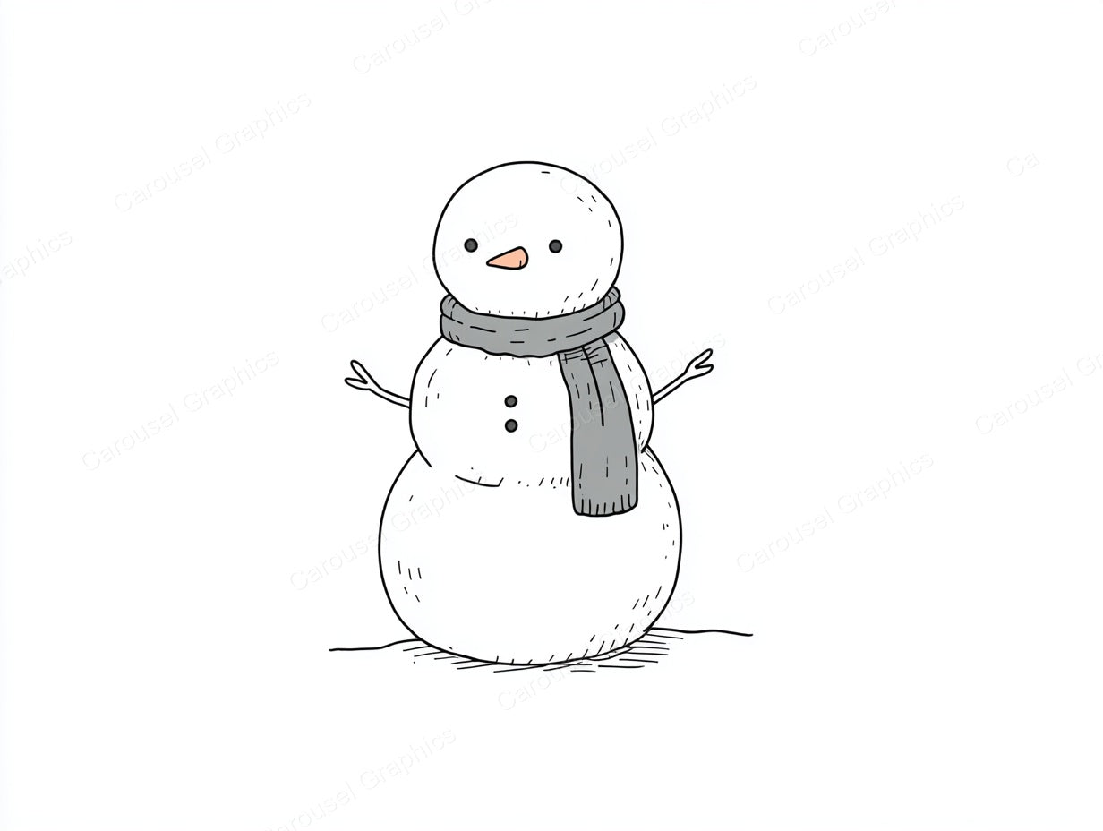 Snowmen Vector Graphic preview