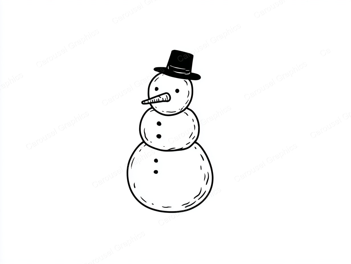 Snowmen Vector Graphic preview