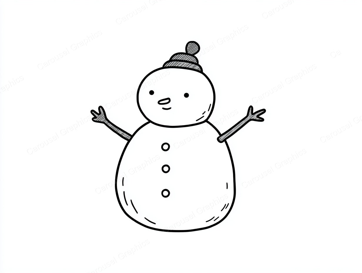 Snowmen Vector Graphic preview