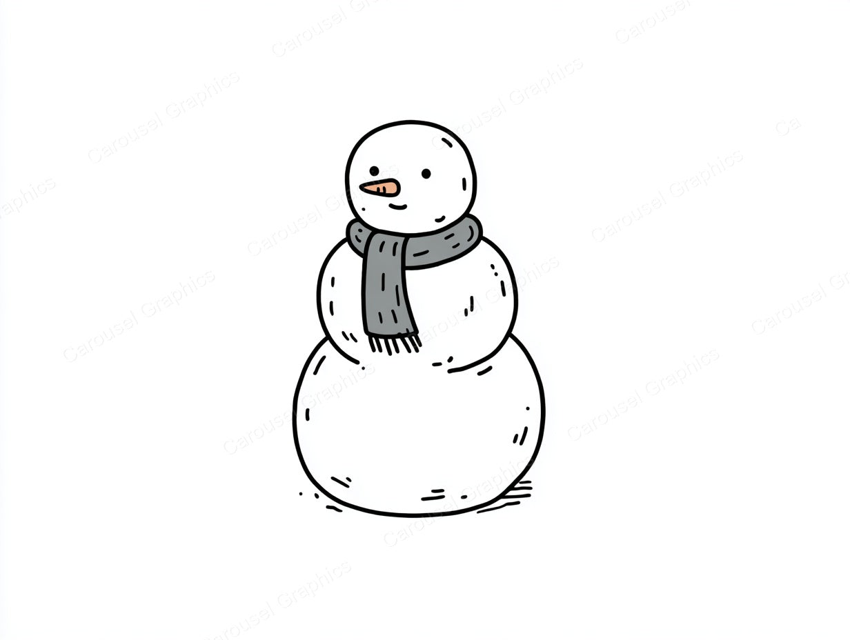 Snowmen Vector Graphic preview