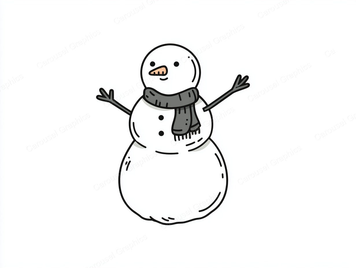 Snowmen Vector Graphic preview