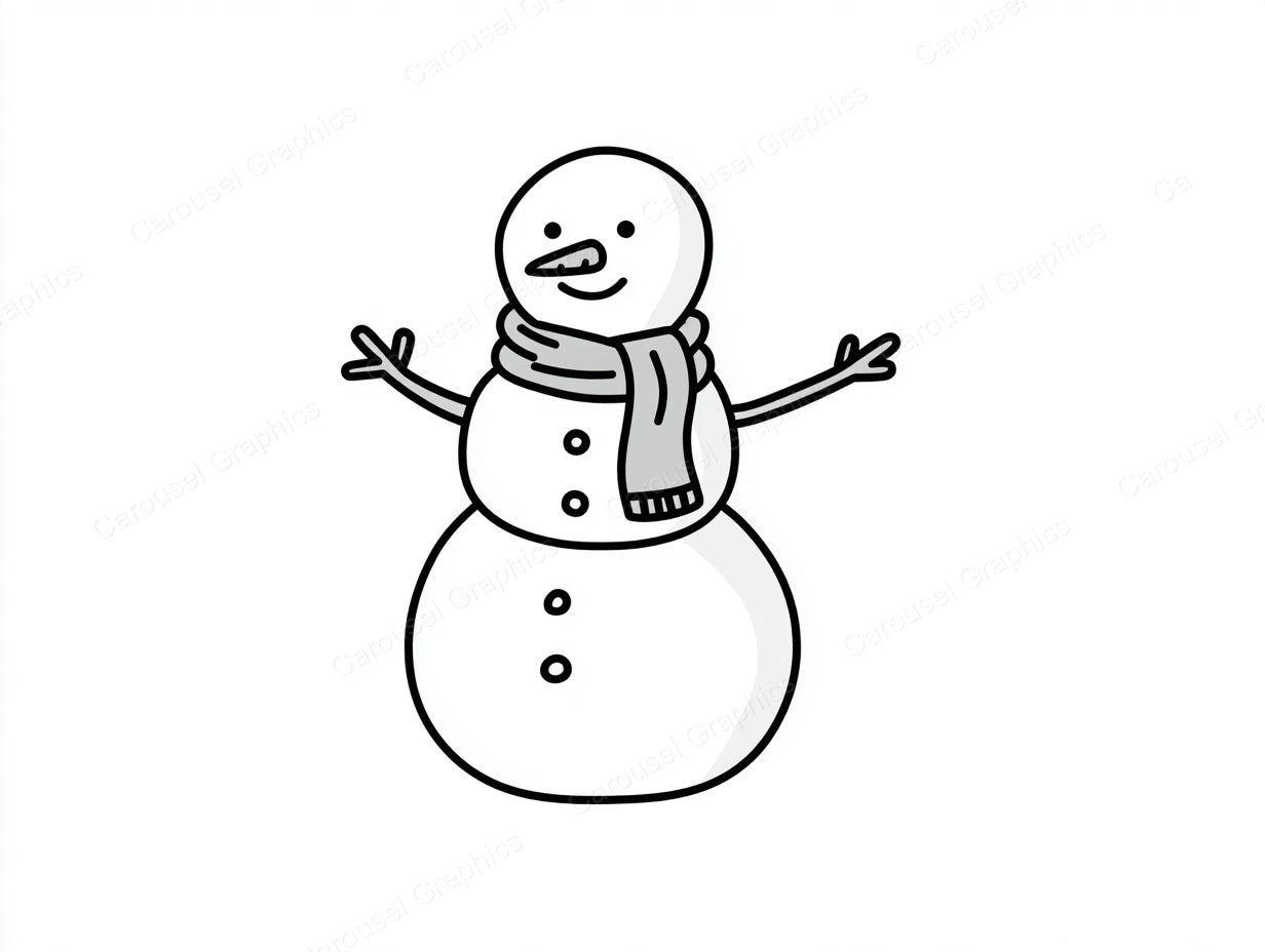 Snowmen Vector Graphic preview