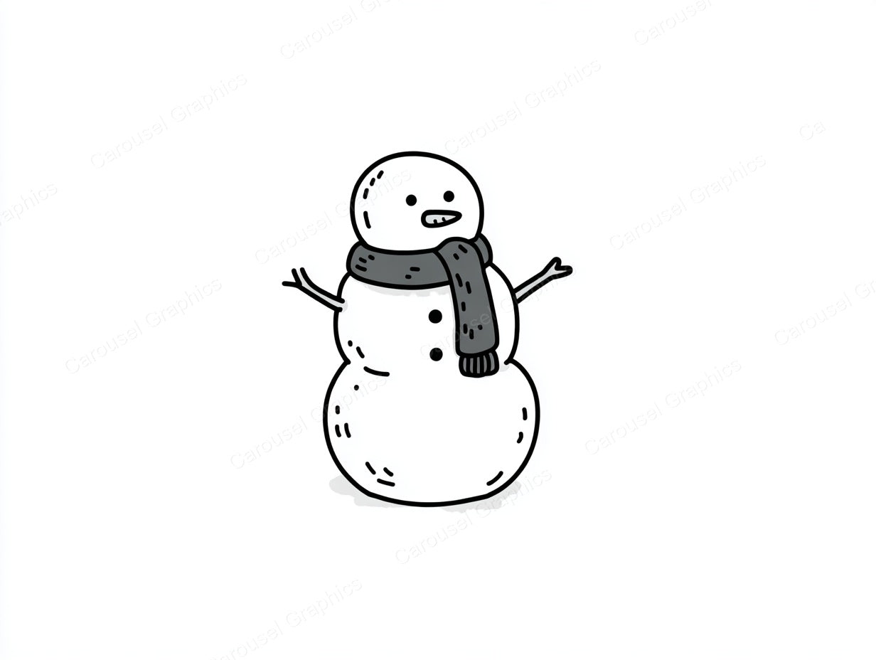 Snowmen Vector Graphic preview