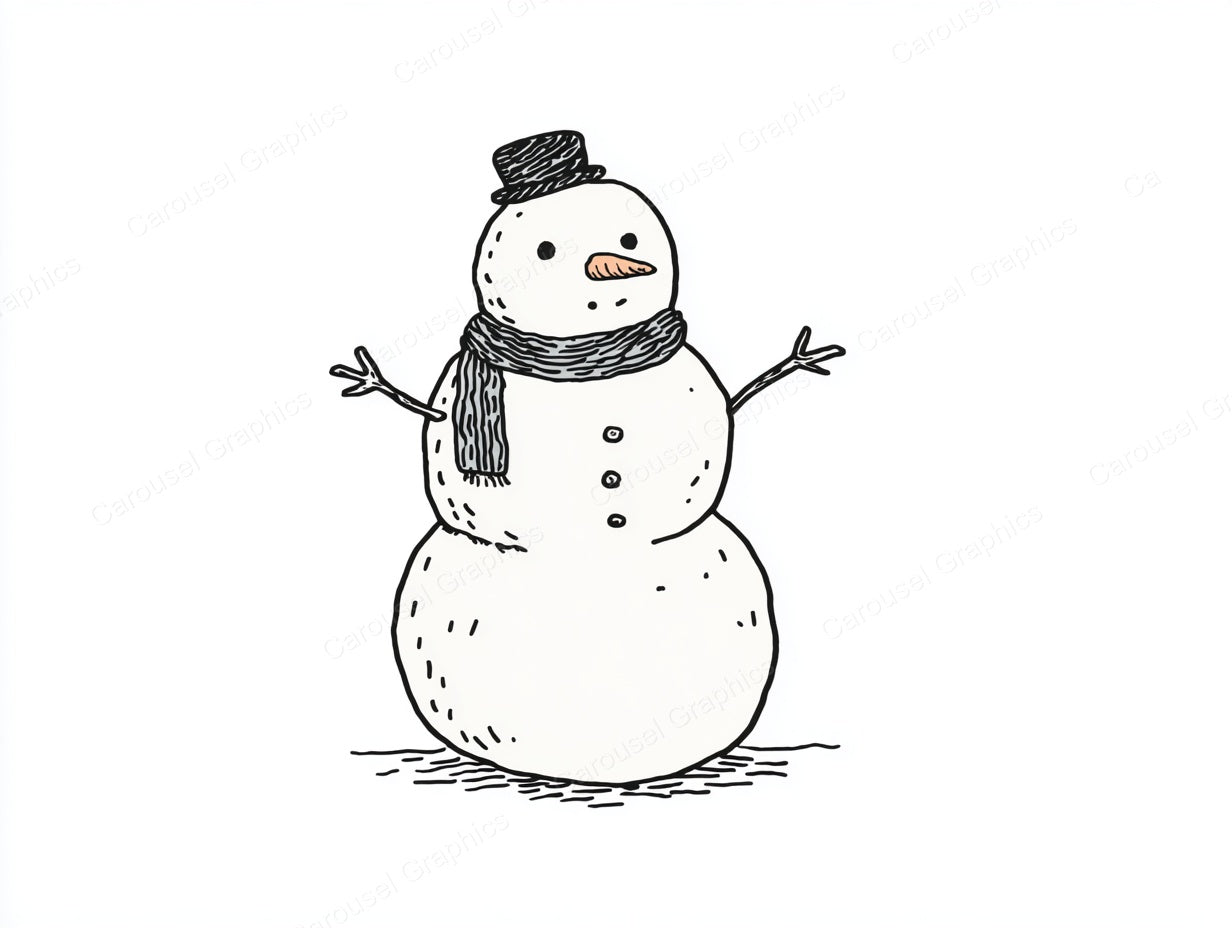 Snowmen Vector Graphic preview
