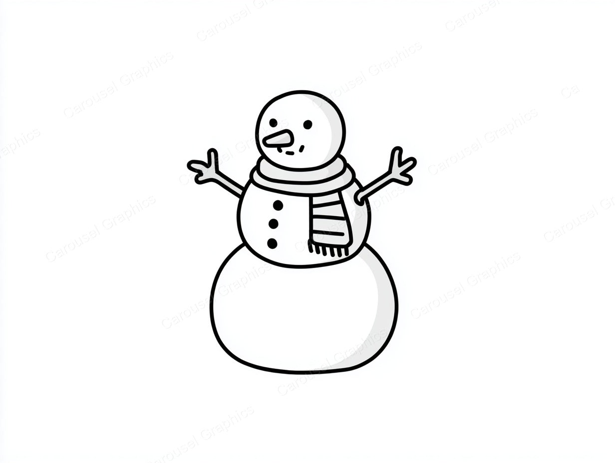 Snowmen Vector Graphic preview