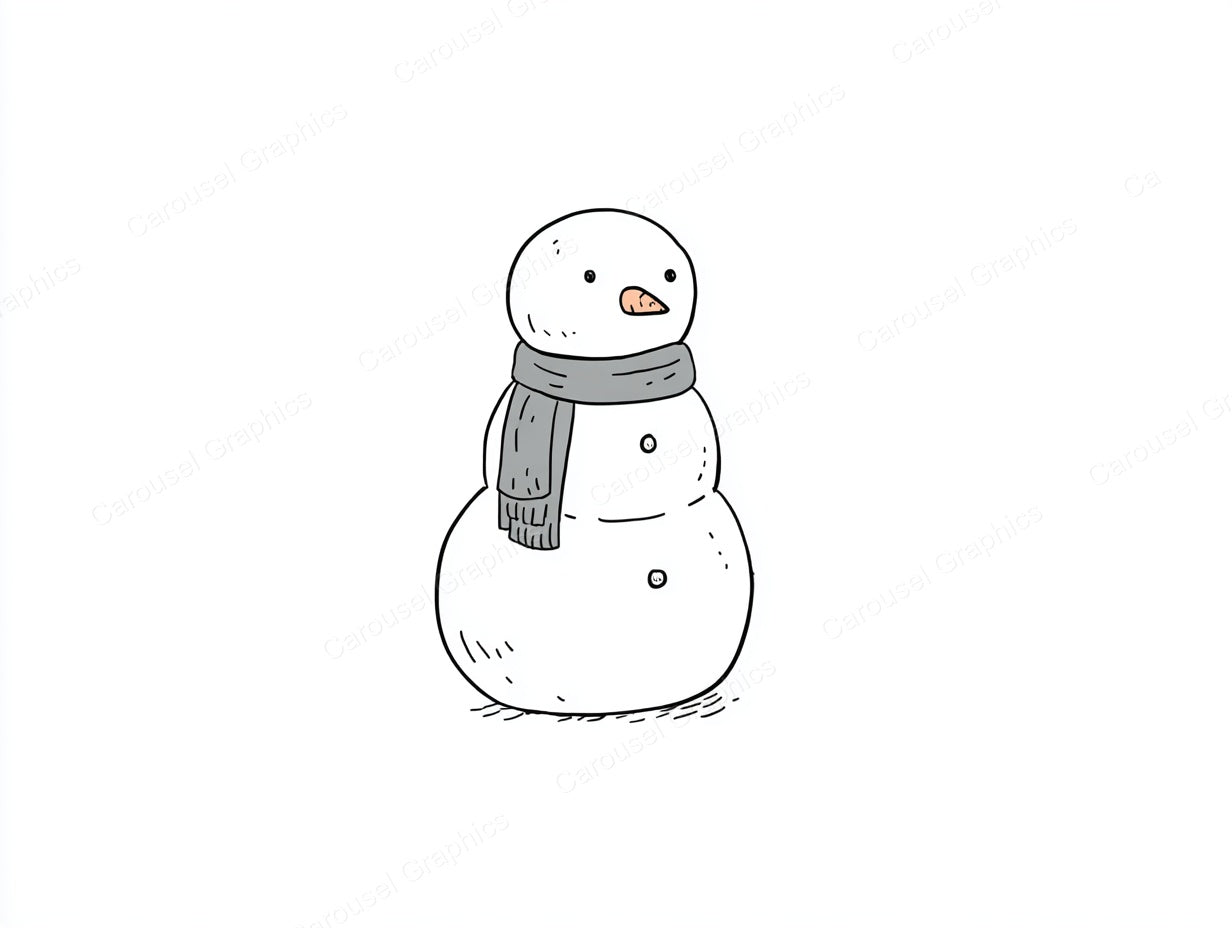 Snowmen Vector Graphic preview