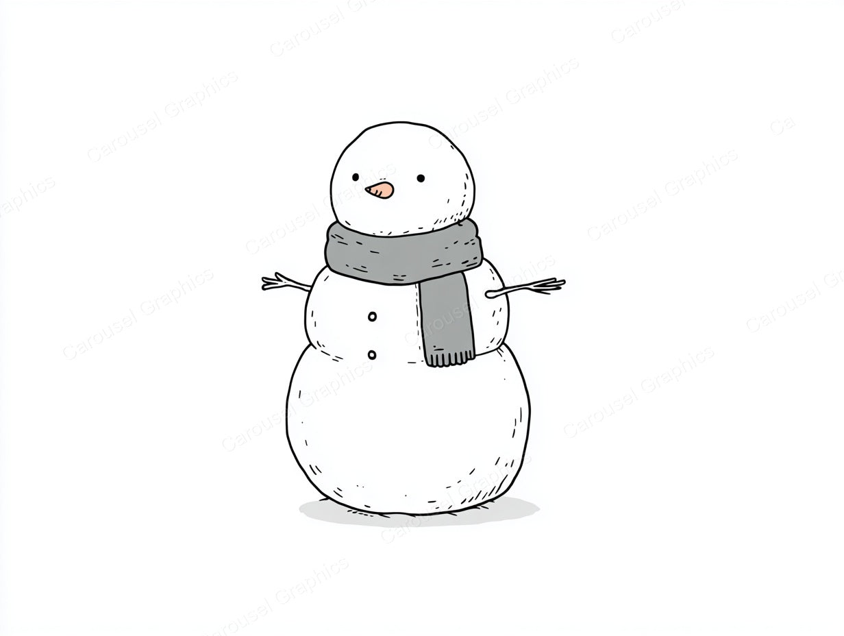 Snowmen Vector Graphic preview