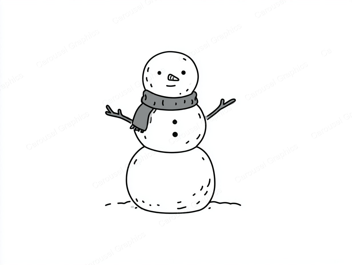 Snowmen Vector Graphic preview