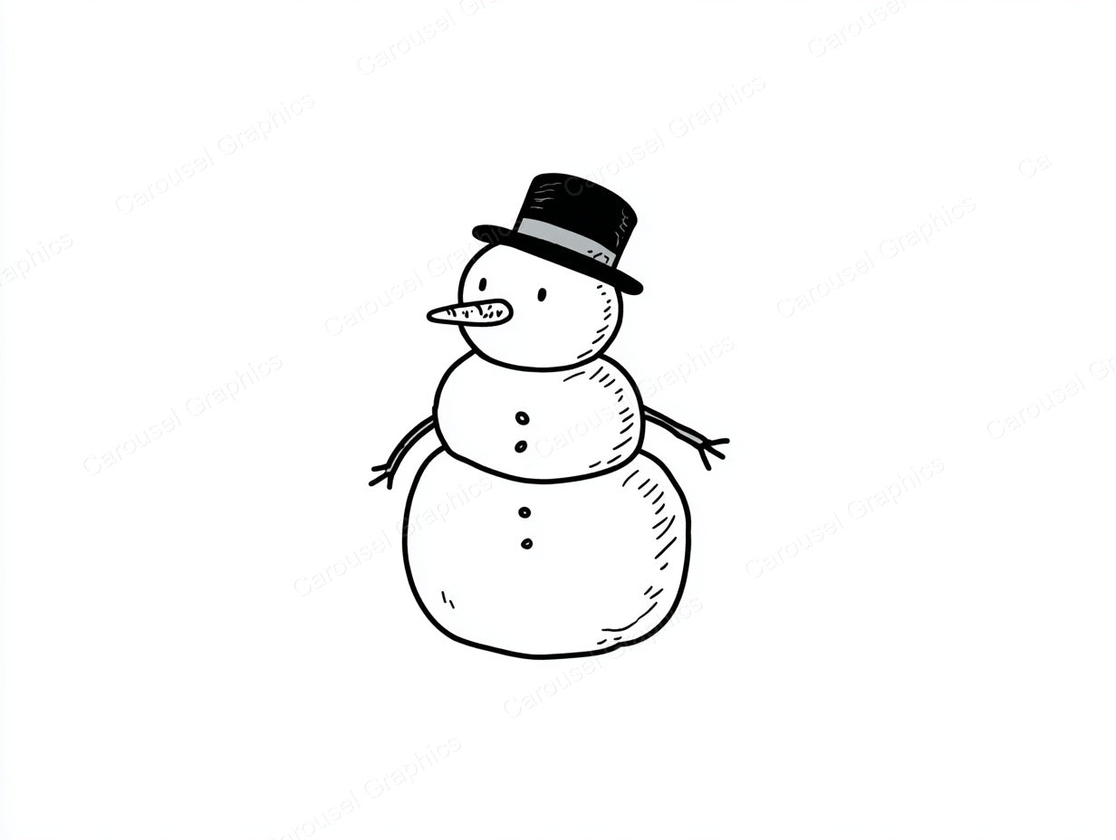 Snowmen Vector Graphic preview