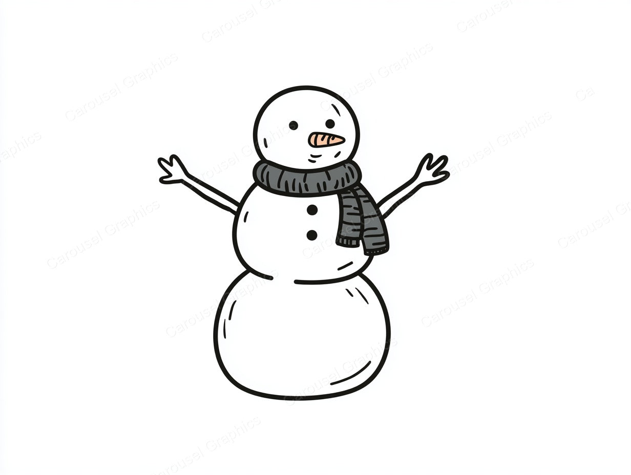 Snowmen Vector Graphic preview