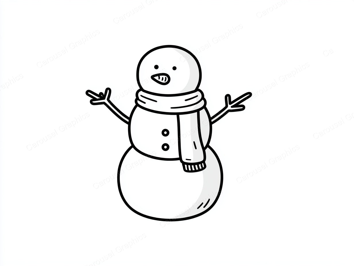 Snowmen Vector Graphic preview