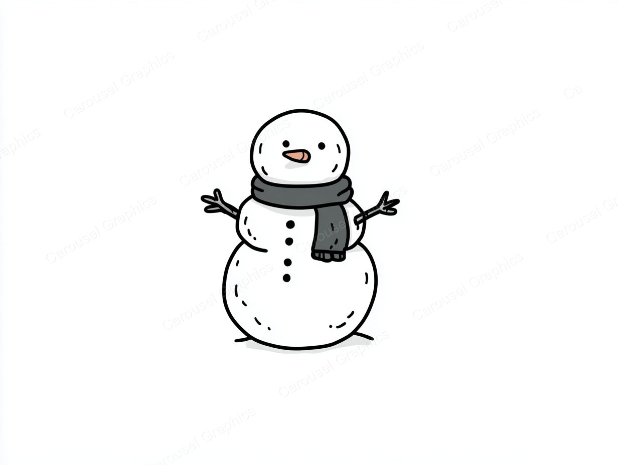 Snowmen Vector Graphic preview