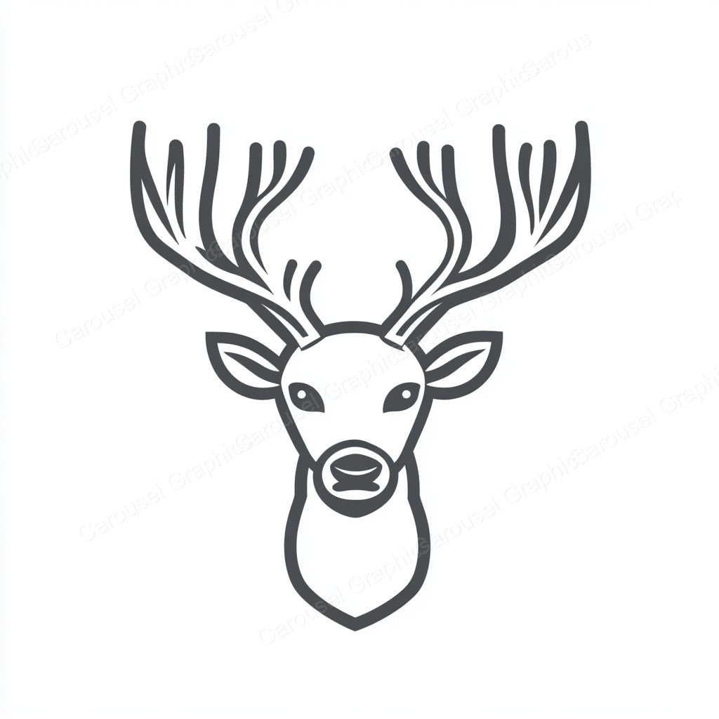 Reindeer Vector Graphic preview