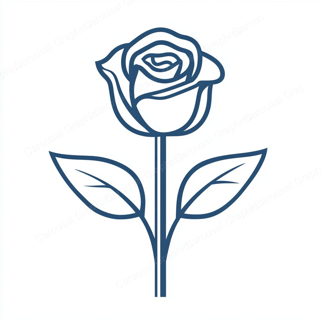 Rose Vector Graphic preview