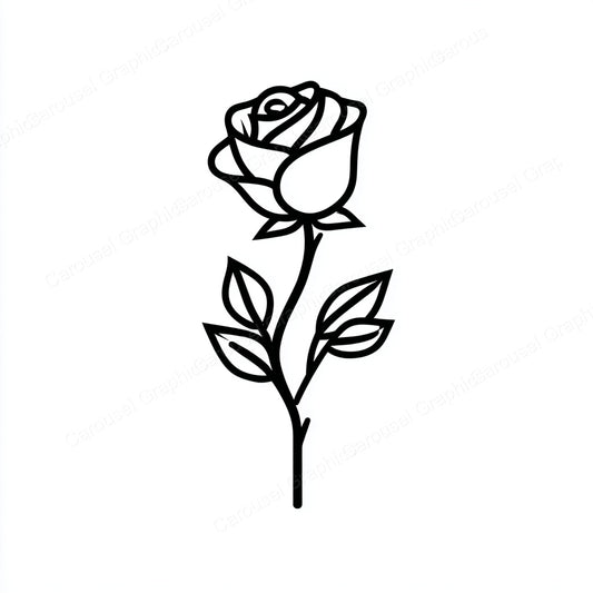 Rose Vector Graphic preview