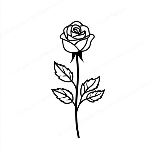 Rose Vector Graphic preview
