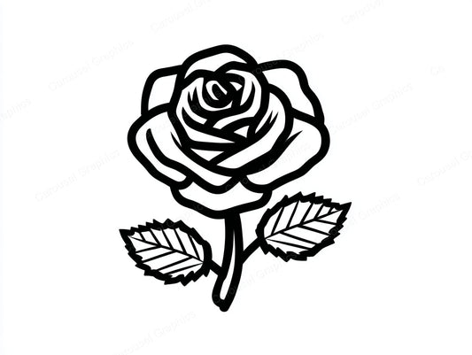 Rose Vector Graphic preview