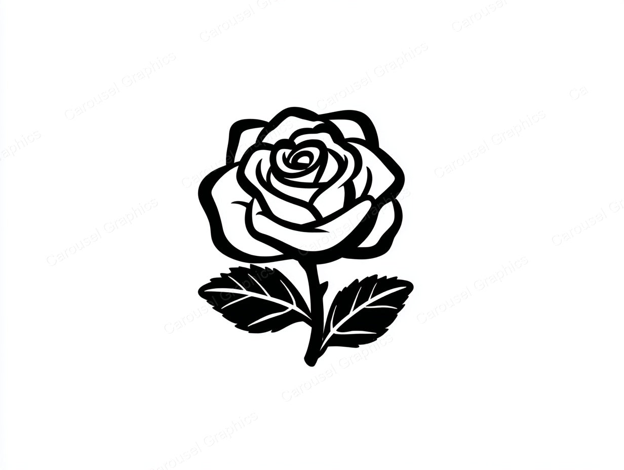 Rose Vector Graphic preview