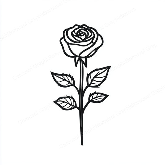 Rose Vector Graphic preview