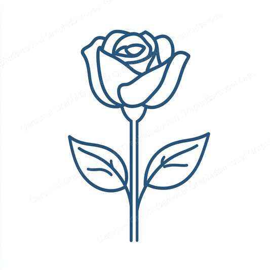 Rose Vector Graphic preview