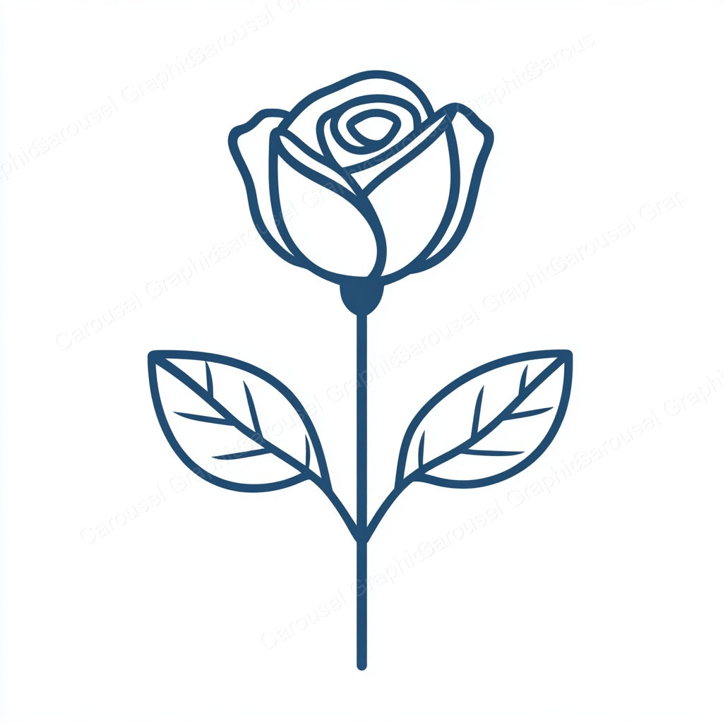 Rose Vector Graphic preview