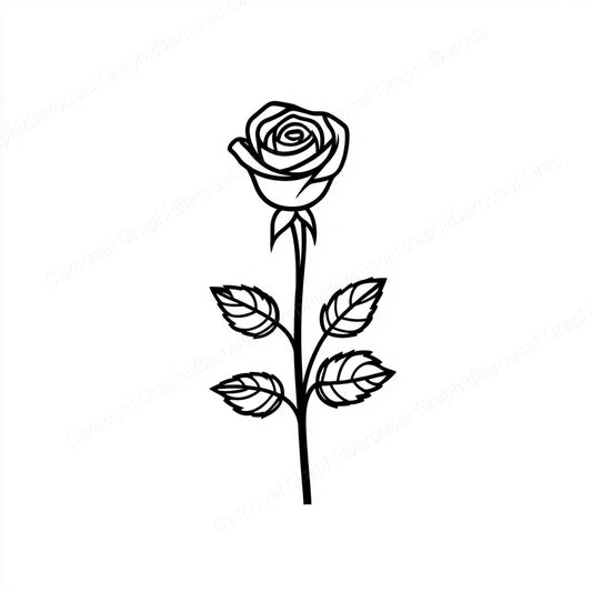 Rose Vector Graphic preview