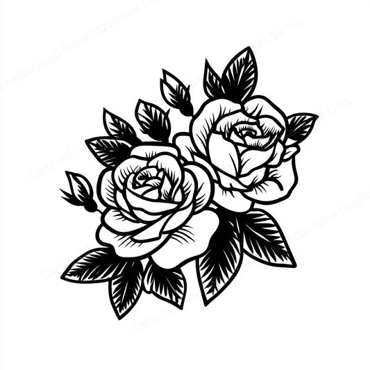 Rose Vector Graphic preview