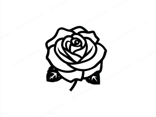 Rose Vector Graphic preview