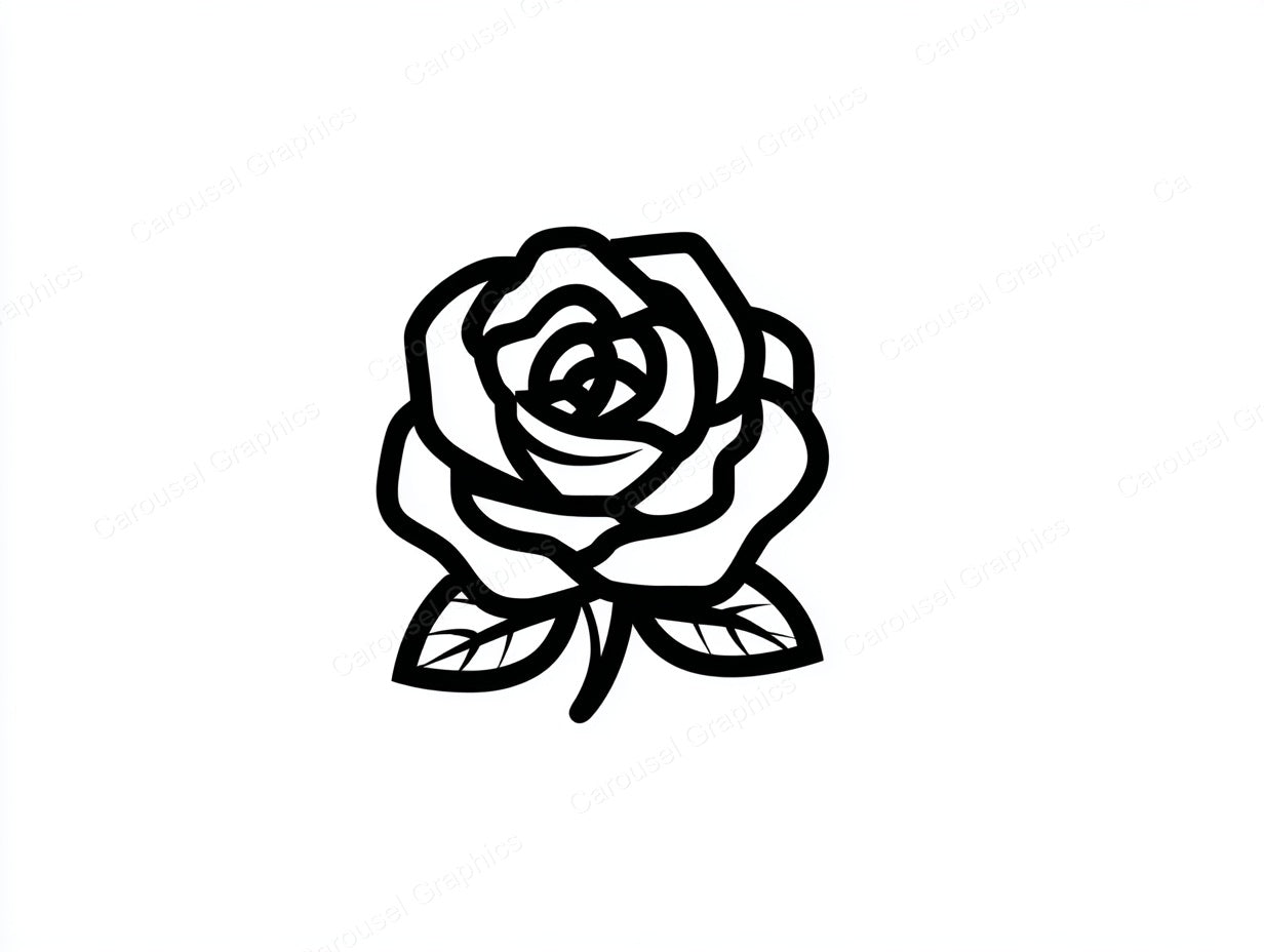Rose Vector Graphic preview