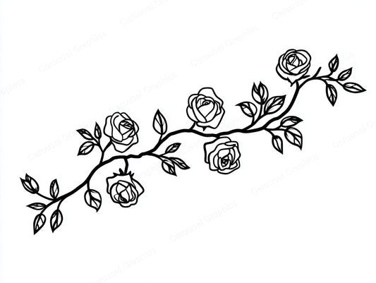 Rose Vector Graphic preview