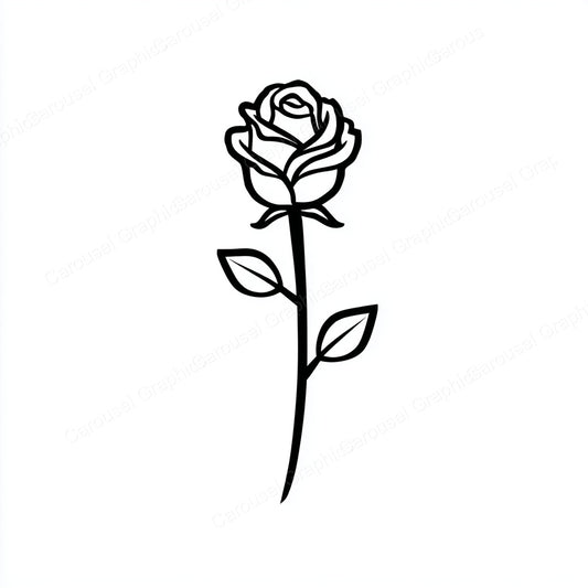 Rose Vector Graphic preview