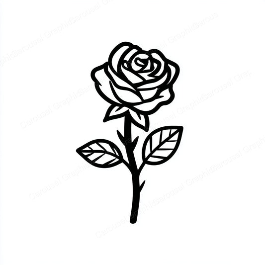 Rose Vector Graphic preview