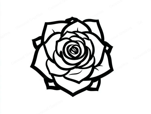 Rose Vector Graphic preview