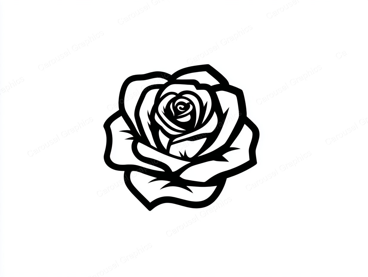 Rose Vector Graphic preview