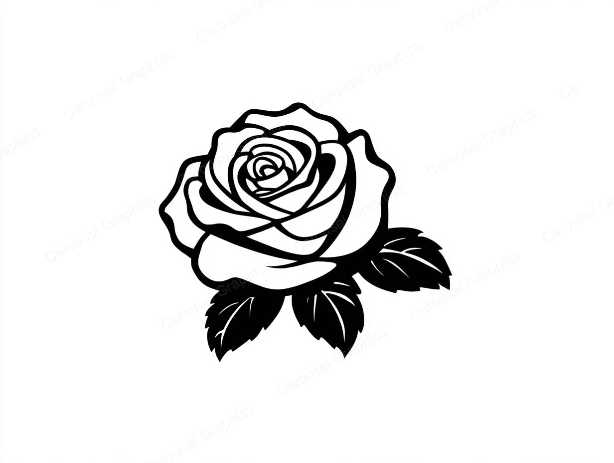 Rose Vector Graphic preview