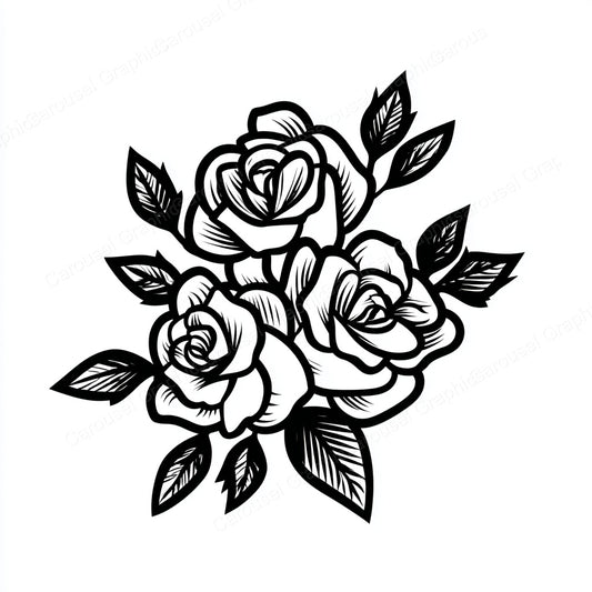 Rose Vector Graphic preview