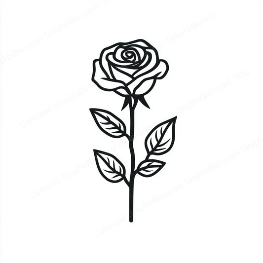 Rose Vector Graphic preview