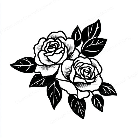 Rose Vector Graphic preview