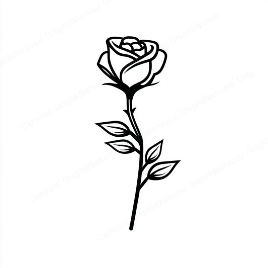 Rose Vector Graphic preview