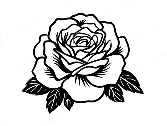 Rose Vector Graphic preview
