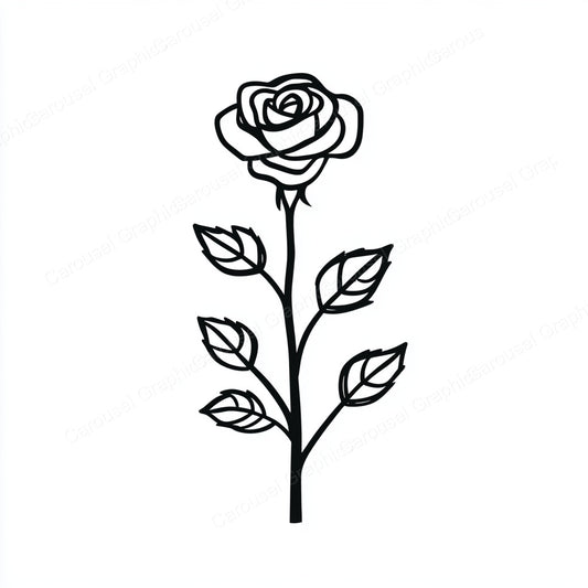 Rose Vector Graphic preview