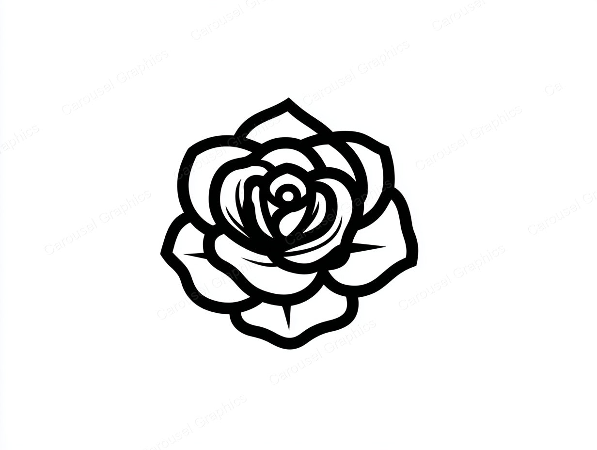 Rose Vector Graphic preview