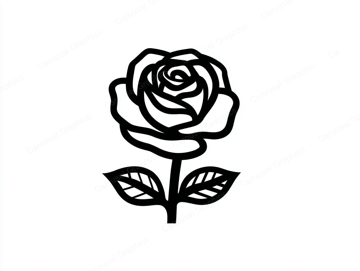 Rose Vector Graphic preview