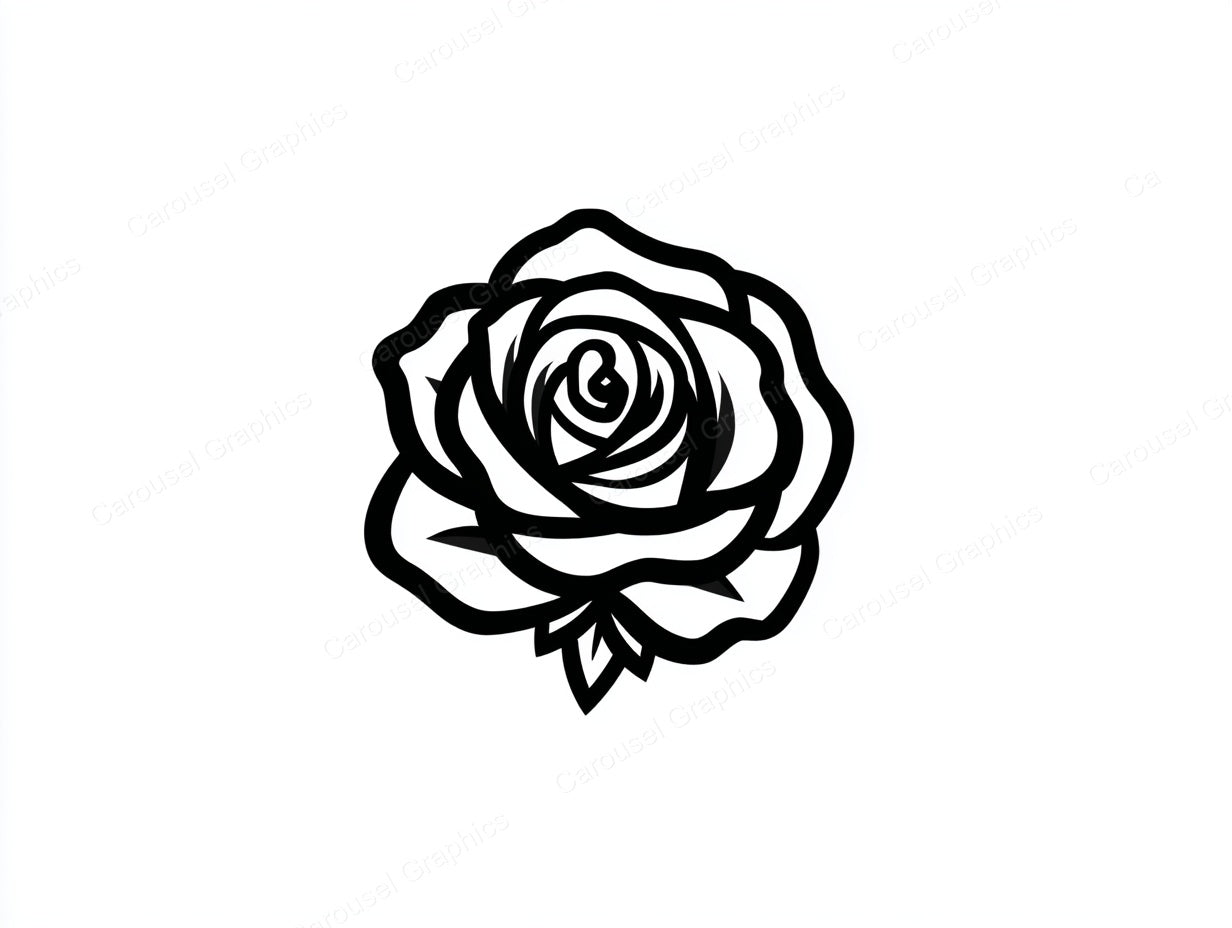Rose Vector Graphic preview